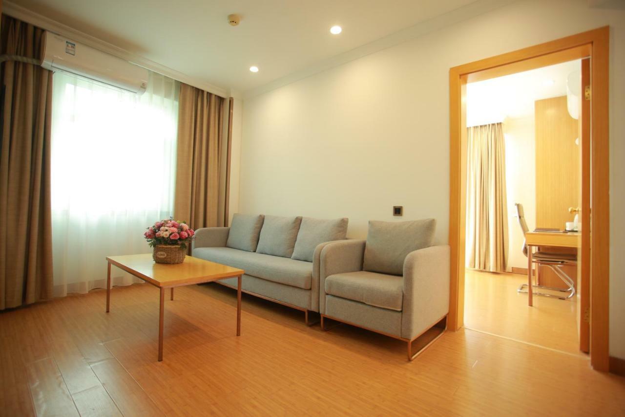 Greentree Inn Shanghai Hongqiao Airport Apartment Hotel Zewnętrze zdjęcie